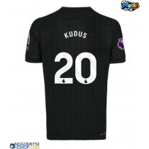 Moški Nogometni dresi Tottenham Hotspur Mohammed Kudus #20 Gostujoči 2025-26 Kratek Rokav